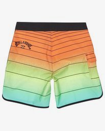 1 73 Strippe Pro 18" - Striped Board Shorts for Boys Laranja S2BS14BIP0 Billabong