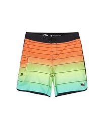 2 73 Strippe Pro 18" - Ba&ntilde;ador de surf de pantal&oacute;n de rayas para Ni&ntilde;o Naranja S2BS14BIP0 Billabong