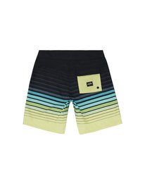 3 All Day Stripe 20" - Ba&ntilde;ador de surf de pantal&oacute;n de rayas para Ni&ntilde;o Verde S2BS21BIP0 Billabong
