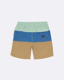 3 Tribong Laybacks 14" - Boardshorts f&uuml;r Jungen Gr&uuml;n S2LB03BIP0 Billabong