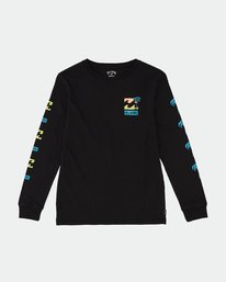2 BBTV - Long Sleeve T-Shirt for Boys Black S2LS01BIP0 Billabong