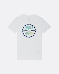 0 Octo - T-Shirt pour Garçon Blanc S2SS01BIP0 Billabong