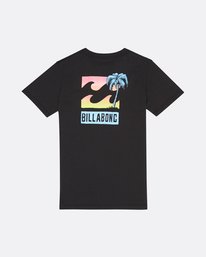 3 Warchild - T-Shirt f&uuml;r Jungen Schwarz S2SS07BIP0 Billabong