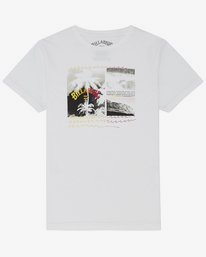 0 Crash - T-Shirt for Boys White S2SS15BIP0 Billabong
