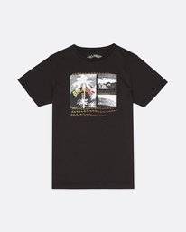 2 Crash - T-Shirt for Boys Black S2SS15BIP0 Billabong