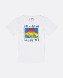 2 Bone Yard - T-Shirt for Boys White S2SS16BIP0 Billabong