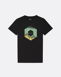 2 X Cess - Camiseta para Ni&ntilde;o Negro S2SS18BIP0 Billabong