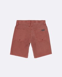 3 Outsider Submersible 16" - Shorts f&uuml;r Jungen Rot S2WK14BIP0 Billabong