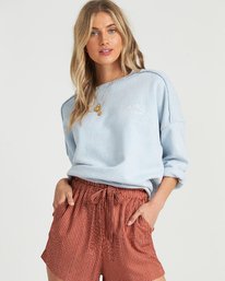 0 Eco Fleece - Sweatshirt für Damen Blau S3CR03BIP0 Billabong