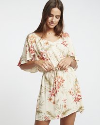0 Fine Flutter - Dress for Women Green S3DR01BIP0 Billabong