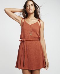 0 Going Steady - Robe pour Femme Rouge S3DR02BIP0 Billabong