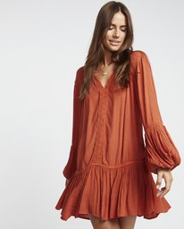 0 Good Mood - Dress for Women Red S3DR17BIP0 Billabong