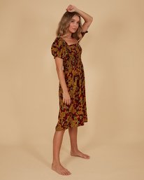 2 Sunbaked - Midikleid für Frauen Rot S3DR47BIMU Billabong