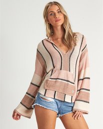 0 Baja Beach - Hooded Jumper for Women  S3JP01BIP0 Billabong