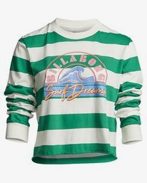 0 Run Away - T-Shirt manches longues à rayures pour Femme  S3KT06BIP0 Billabong