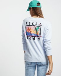 1 Take Me Back - Camiseta de manga larga para Mujer Azul S3LS04BIP0 Billabong