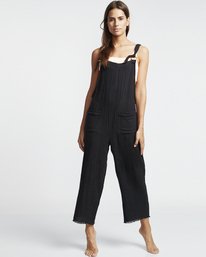 3 Run Wild - Cropped Overalls for Women  S3PT08BIP0 Billabong