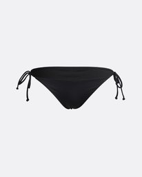 3 S.S Tie Side Tropic - Tie Side Bikini Bottoms for Women Black S3SB06BIP0 Billabong
