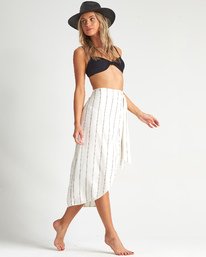 1 Stay Sarong - Wickelrock mit Streifen für Damen  S3SK06BIP0 Billabong