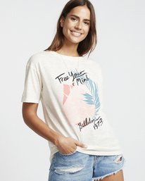 0 Free Your Mind - T-Shirt für Damen Braun S3SS09BIP0 Billabong