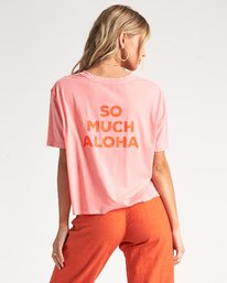 1 So Much Alhoa - Grafik-T-Shirt für Damen  S3SS16BIP0 Billabong