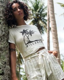0 Palm Horizon - Boyfriend T-Shirt für Frauen  S3SS40BIMU Billabong