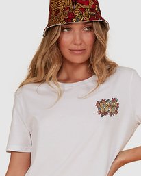 4 White Sand - Kurzes T-Shirt für Frauen  S3SS55BIMU Billabong