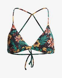 3 S.S Crossed Back Tri - Bikini Top for Women Brown S3ST06BIP0 Billabong