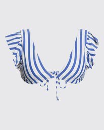 3 Blue By U Plunge - Striped Bikini Top for Women  S3ST20BIP0 Billabong