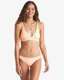 0 Under The Sun Hi Tri - Rib Knit Triangle Bikini Top for Women  S3ST33BIP0 Billabong