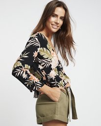 3 Take Me On - Printed Blouse for Women  S3TP14BIP0 Billabong