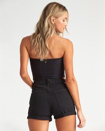 3 Button Front High Tide - Denim Shorts for Women  S3WK10BIP0 Billabong