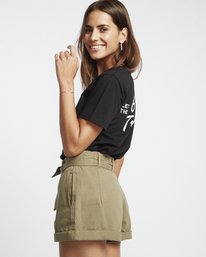 1 Day After Day - Pantalones cortos de tiro alto para Mujer  S3WK16BIP0 Billabong