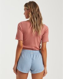 5 Road Trippin - Bermuda-Shorts f&uuml;r Damen Blau S3WK26BIP0 Billabong