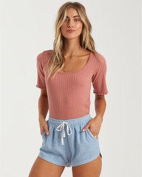 4 Road Trippin - Bermuda-Shorts f&uuml;r Damen Blau S3WK26BIP0 Billabong