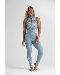 0 2mm Salty - Traje de surf largo sin mangas para Mujer Azul S42G54BIP0 Billabong