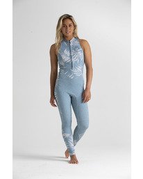 1 2mm Salty - Traje de surf largo sin mangas para Mujer Azul S42G54BIP0 Billabong