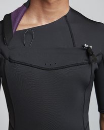 7 2/2mm Absolute FL - leichter Neoprenanzug mit Chest-Zip und kurzen Ärmeln für Herren Grün S42M70BIP0 Billabong