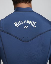 6 2/2mm Absolute FL - Short Sleeve Chest Zip Springsuit for Men Blue S42M70BIP0 Billabong
