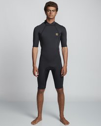0 2/2mm Absolute FL - Traje de surf de manga corta con cremallera en la espalda para Hombre  S42M71BIP0 Billabong