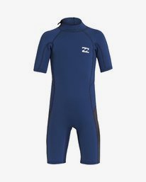 0 2/2mm Absolute FL - Short Sleeve Back Zip Springsuit for Toddlers  S42T60BIP0 Billabong
