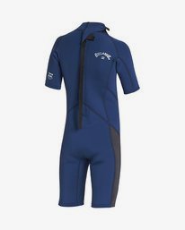 2 2/2mm Absolute FL - Short Sleeve Back Zip Springsuit for Toddlers  S42T60BIP0 Billabong