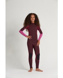 0 3/2mm Synergy FL - Neoprenanzug mit Back-Zip für Mädchen  S43B52BIP0 Billabong