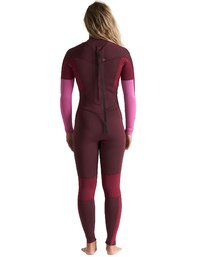 1 3/2mm Synergy FL - Traje de neopreno con cremallera en la espalda para Mujer Violeta S43G54BIP0 Billabong