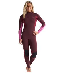 0 3/2mm Synergy FL - Traje de neopreno con cremallera en la espalda para Mujer  S43G54BIP0 Billabong