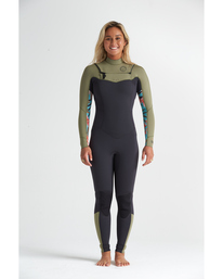 0 4/3mm Salty Dayz - Chest Zip Wetsuit for Women  S44G51BIP0 Billabong
