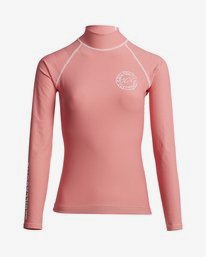 0 Logo In - Long Sleeve UPF 50 Rash Vest for Women  S4GY04BIP0 Billabong