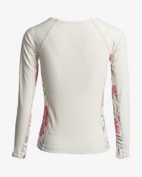 1 Flower Yoke - Long Sleeve UPF 50 Rash Vest for Women Marron S4GY08BIP0 Billabong