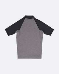 3 Team Wave - kurz&auml;rmeliges Lycra mit UPF 50 f&uuml;r Jungen  S4KY11BIP0 Billabong