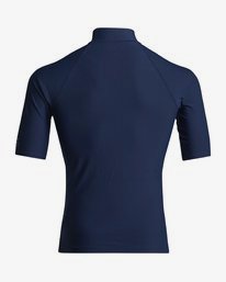 1 Team Wave - Short Sleeve UPF 50 Rash Vest for Men Blue S4MY07BIP0 Billabong
